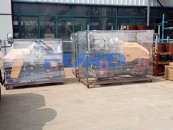 福瑞得機械4臺2噸壓路機，2臺1噸壓路機，6臺手扶壓路機準備發(fā)往客戶施工現(xiàn)場